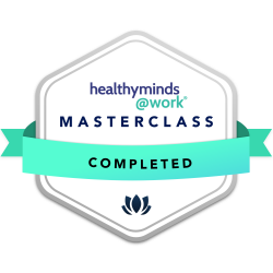 Healthy Minds at Work MasterClass badge