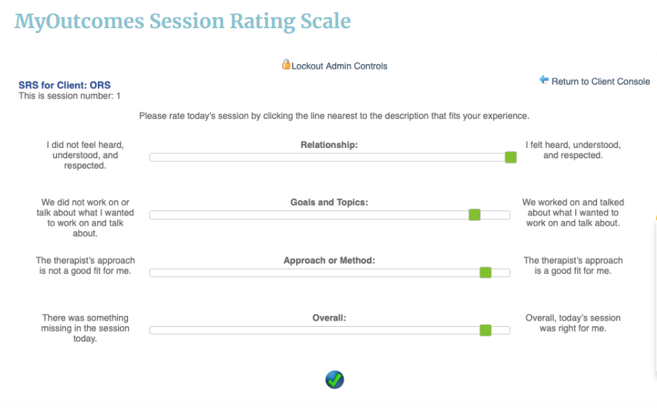 SRS Session Rating Scale - www.myoutcomes.com
